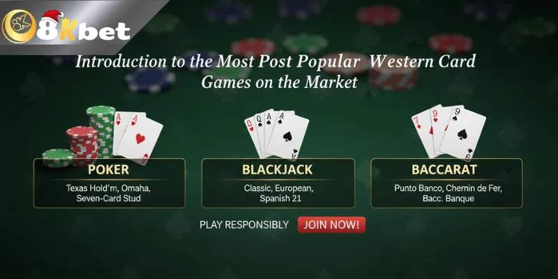 Cách chơi bài tây trong các game nổi tiếng thế giới